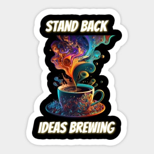 ideas brewing v1 Sticker